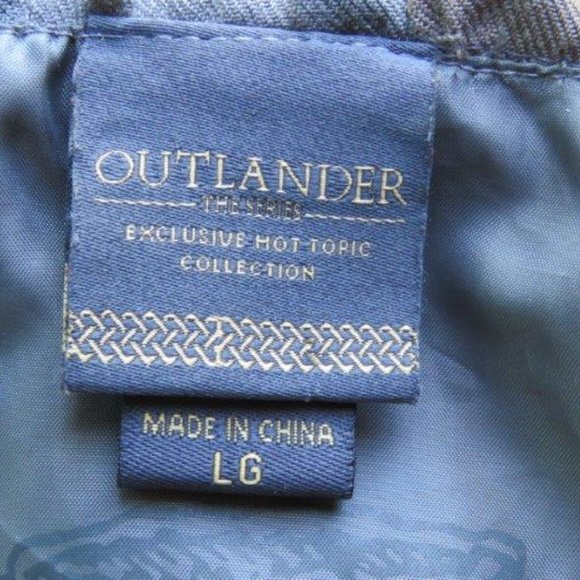 HOT TOPIC TORRID EXCLUSIVE OUTLANDER LACED PEPLUM LADIES JACKET SIZE LARGE - Picture 4 of 4